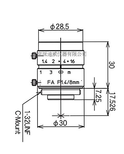 kowa 镜头 物镜 LM8JC 显微镜物镜