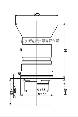 LM28LF kowa 镜头 物镜 Nikon F接口专用低畸变镜头 显微镜物镜