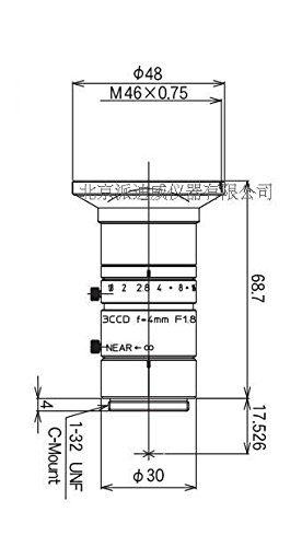 kowa 镜头 物镜 LM4NC3 显微镜物镜