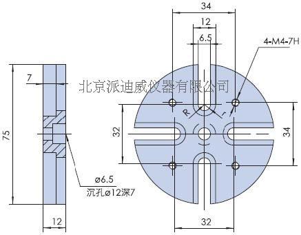 PB22底板 光学台移动架 光学平台滑动块 连接板 固定板 固定块