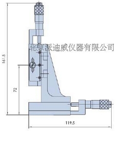 PH-206H 手动多维组合台 位移台 滑台 精密移动台