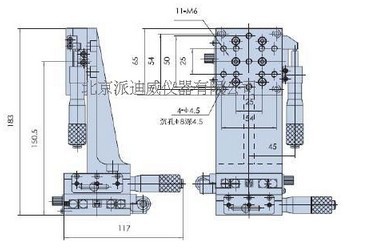 手动多维组合台 PH-306H 自行搭配购买前请咨询卖家