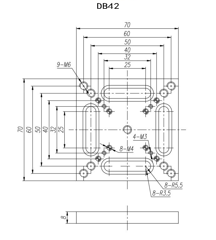 支杆底座DB40/DB41/DB42/DB43