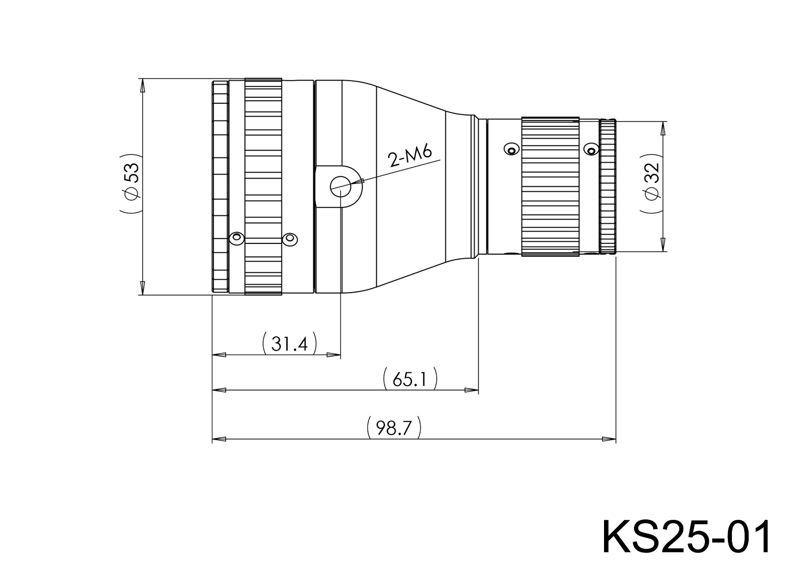 派迪威KS25系列变倍扩束镜