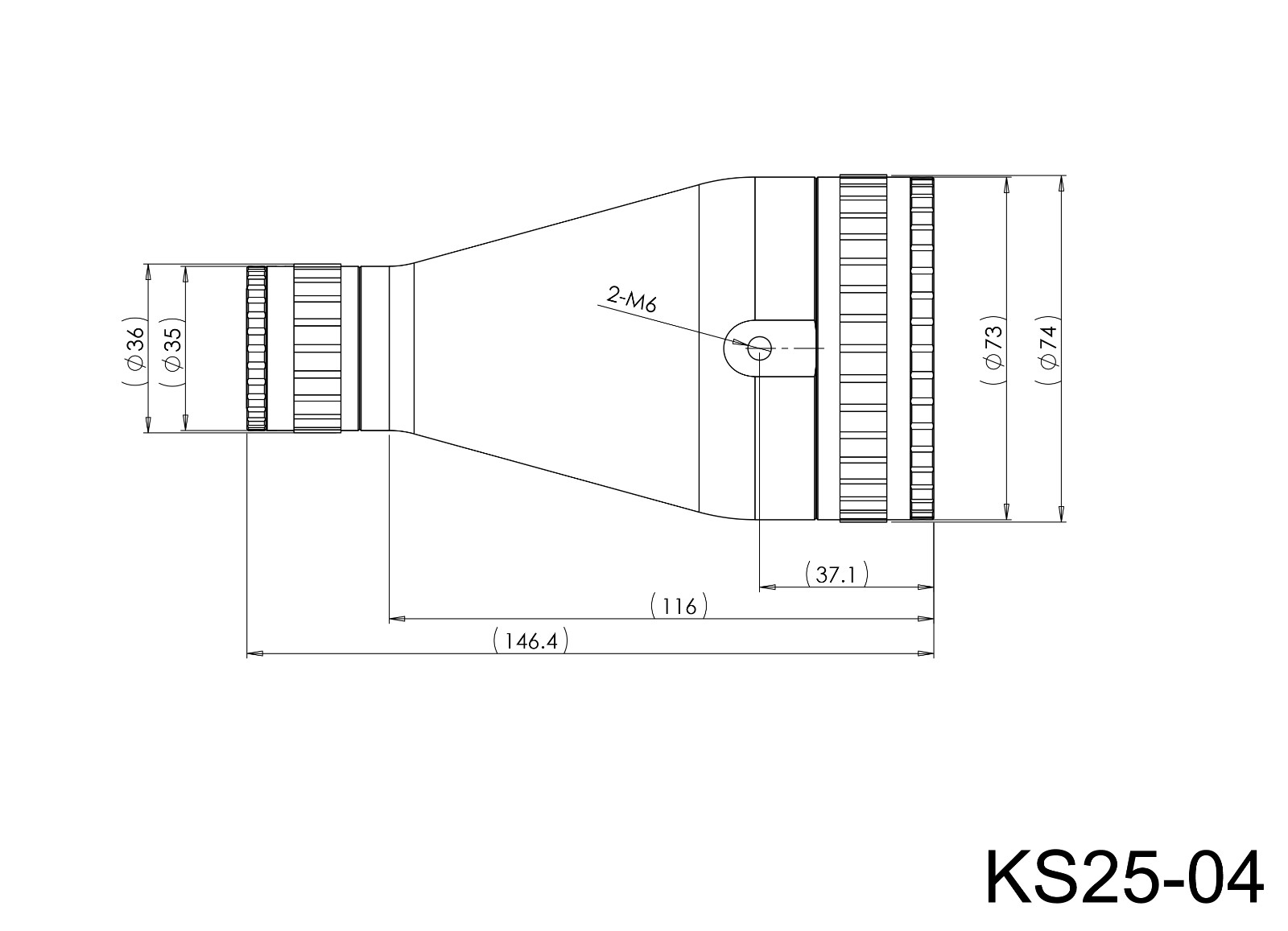 派迪威KS25系列变倍扩束镜